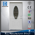 Hot sale Fangda 32-in glass decorative inswing steel external door